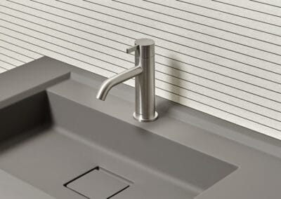 Cresan | 01 al showroom 2023 01 04 essentia 03 manetta acciaio leva acciaio 1696929820513