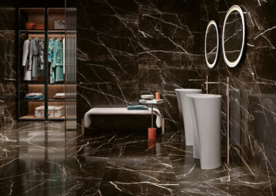 Majestic Calacatta Black Shine WC