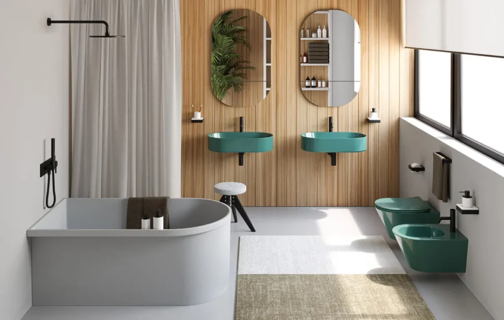Cresan | lavabo mare ceramica cielo