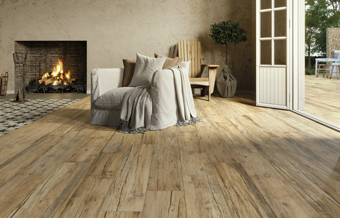 Verbier suelo porcelanico imitacion madera roble natural